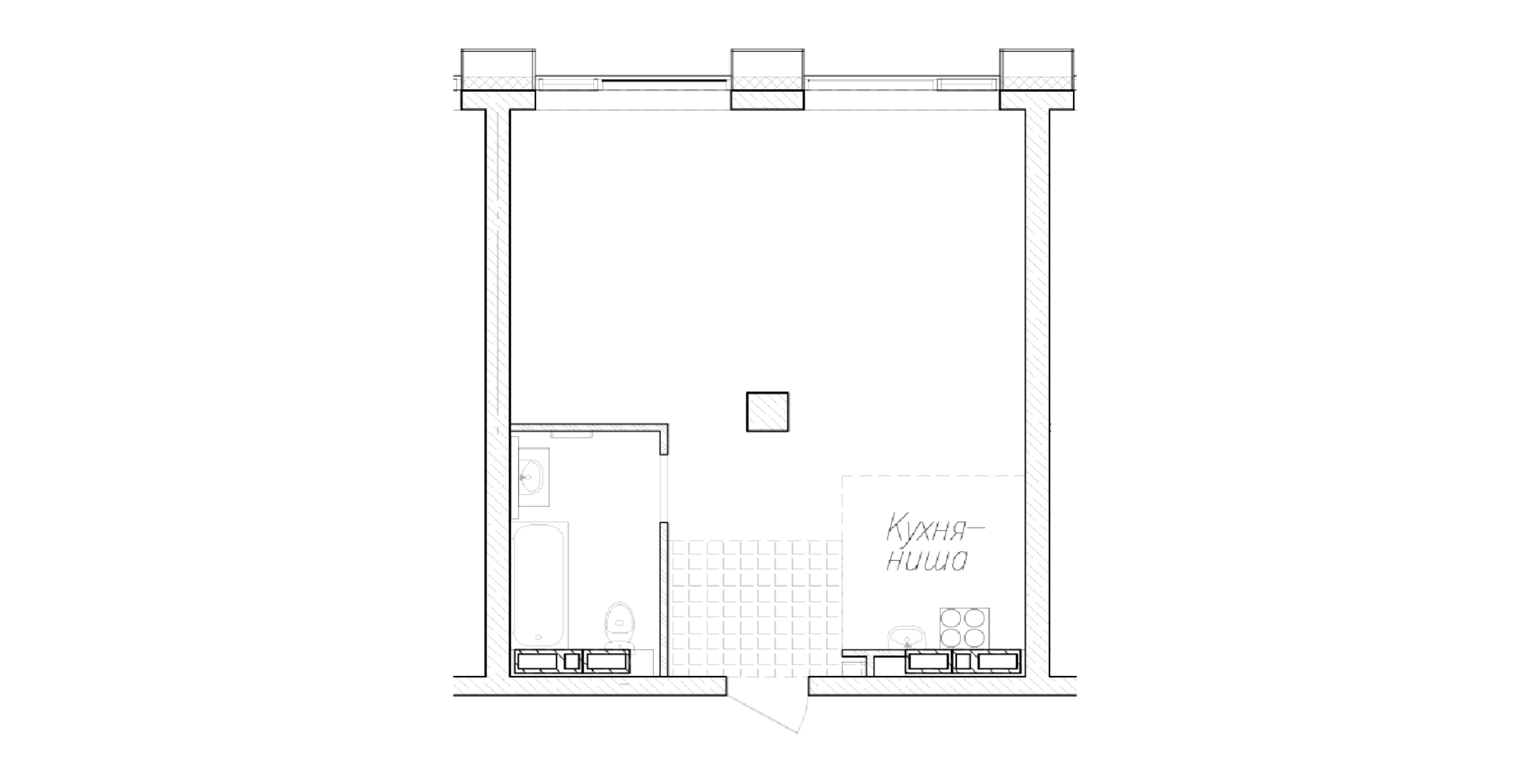 ЖК Сады Маковского, 1-комн кв 45,11 м2, за 10 826 400 ₽